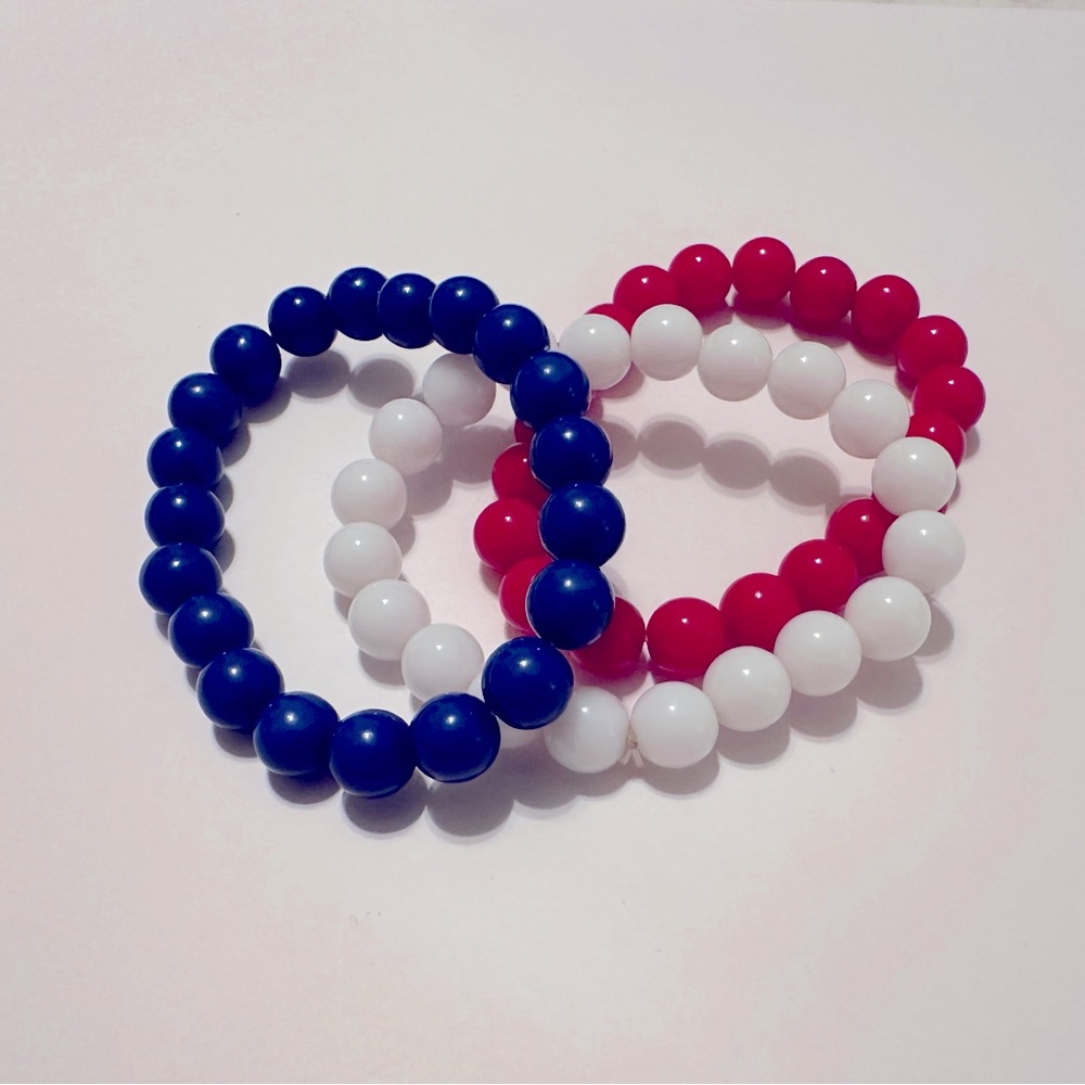 Patriotic Bracelet Set of 3